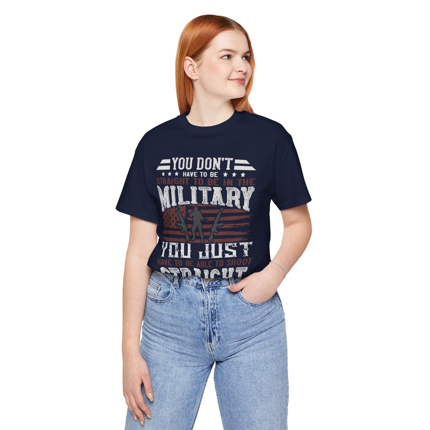 American Flag Graphic Unisex Cotton T-Shirt a1