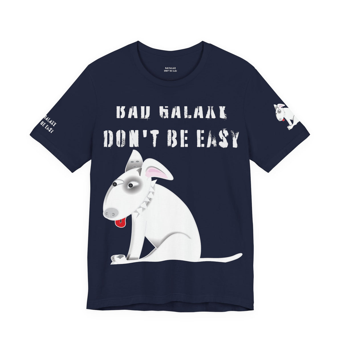 Funny Dog Graphic Unisex Cotton Bella+Canvas Tee with Art Design b90