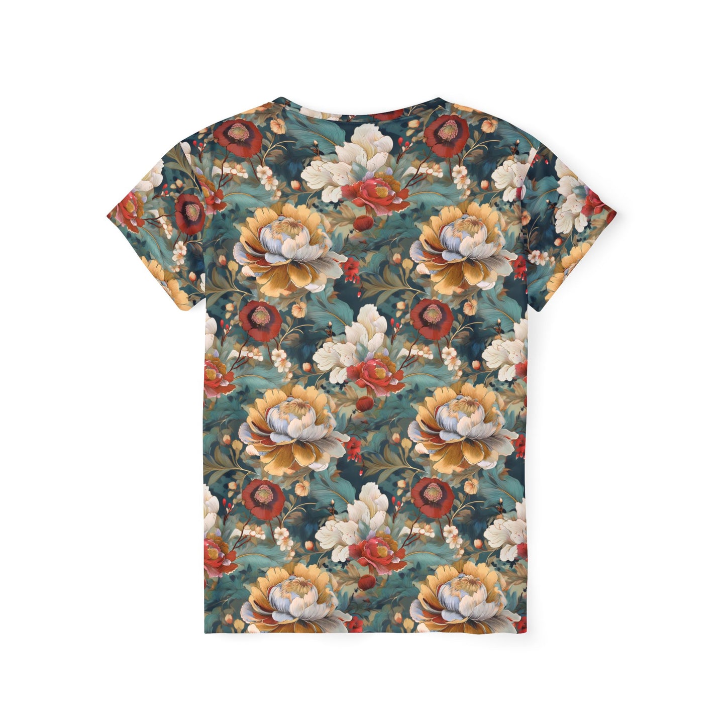 Floral Print Shirt, Shirt with Flowers
