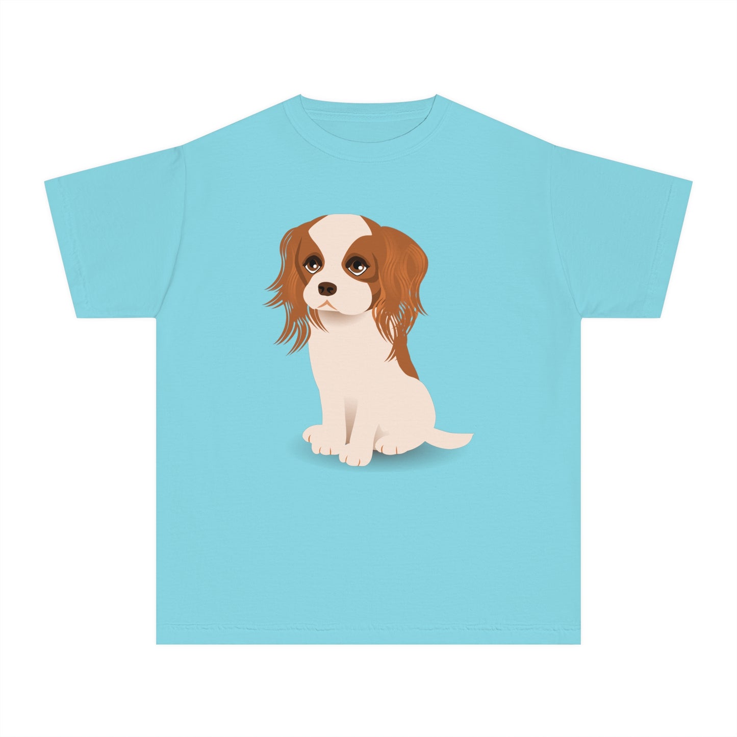 Youth Tee Shirt with Little Dog