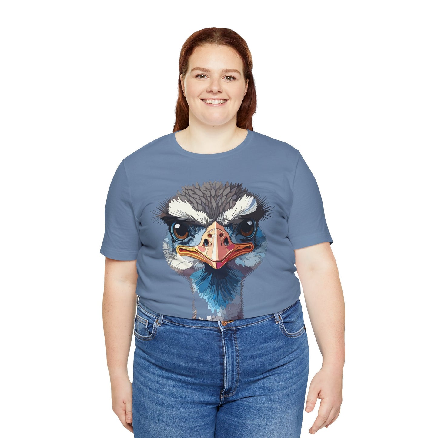Unisex Animal Tee Shirt With Wildlife Art Design For Men And Women Gildan Softstyle 64000