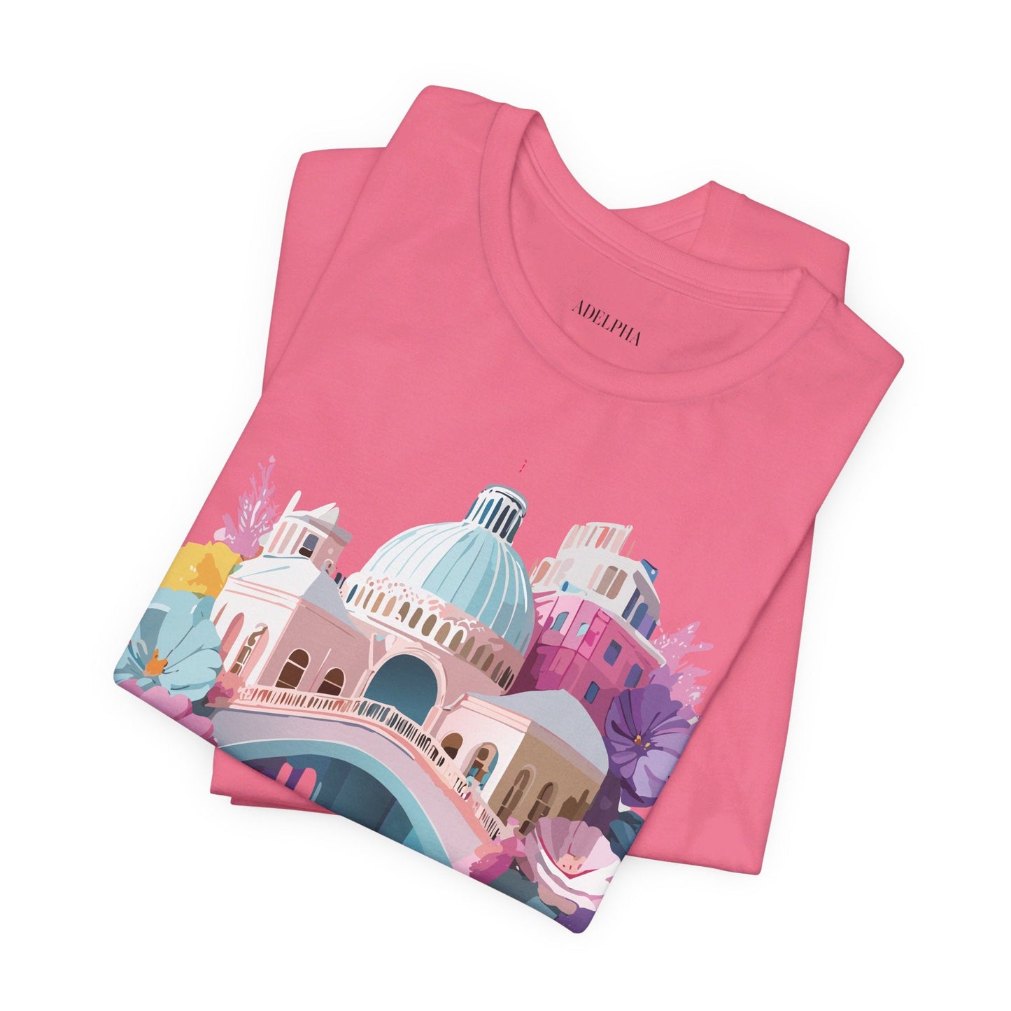Venice Inspired Tourist Shirt Unisex Graphic Tee Adelpha Vintage Artwork Design Art