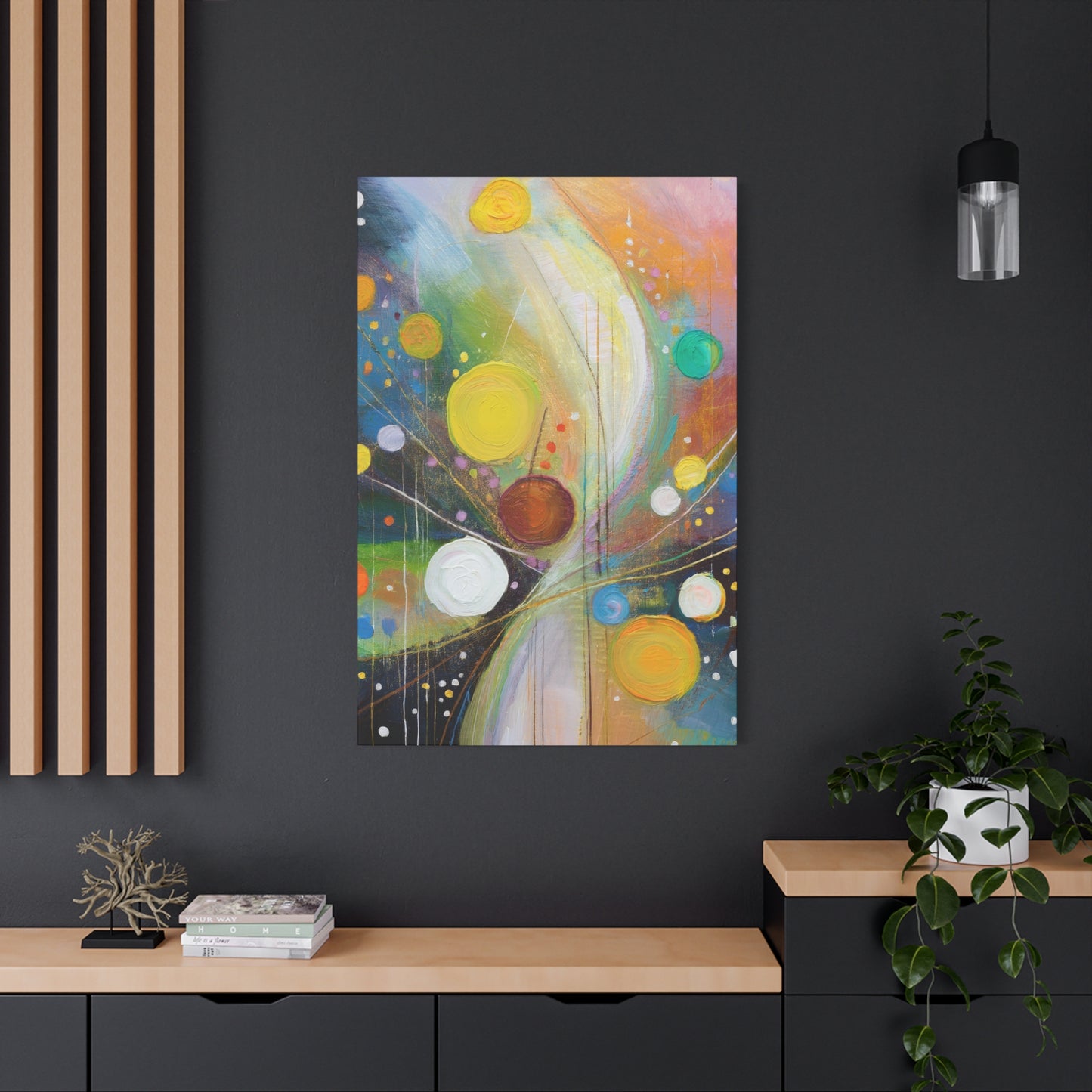 Abstract Oil Painting Print Canvas 20x24,20x30,24x30 24x32,24x36,30x40 32x48,36x48,40x60 Pine-Wood Inner Frame ABS-115