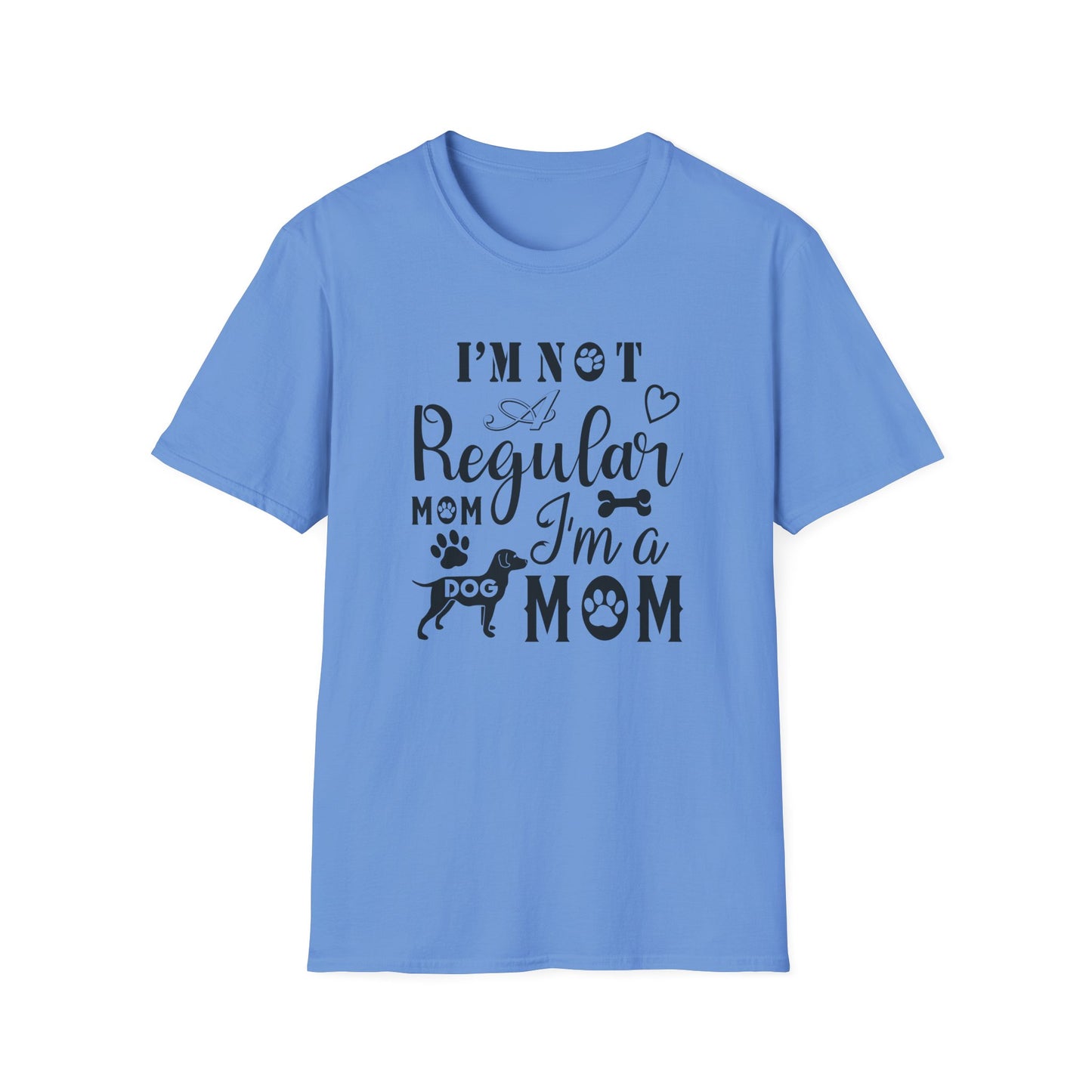 Dog Mom Pet Lover Graphic Unisex Cotton T-Shirt