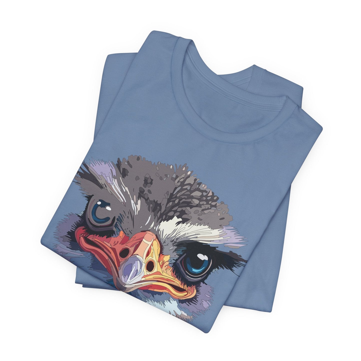 Unisex Animal Tee Shirt With Art Design Wild Animals Shirt Gildan Softstyle 64000