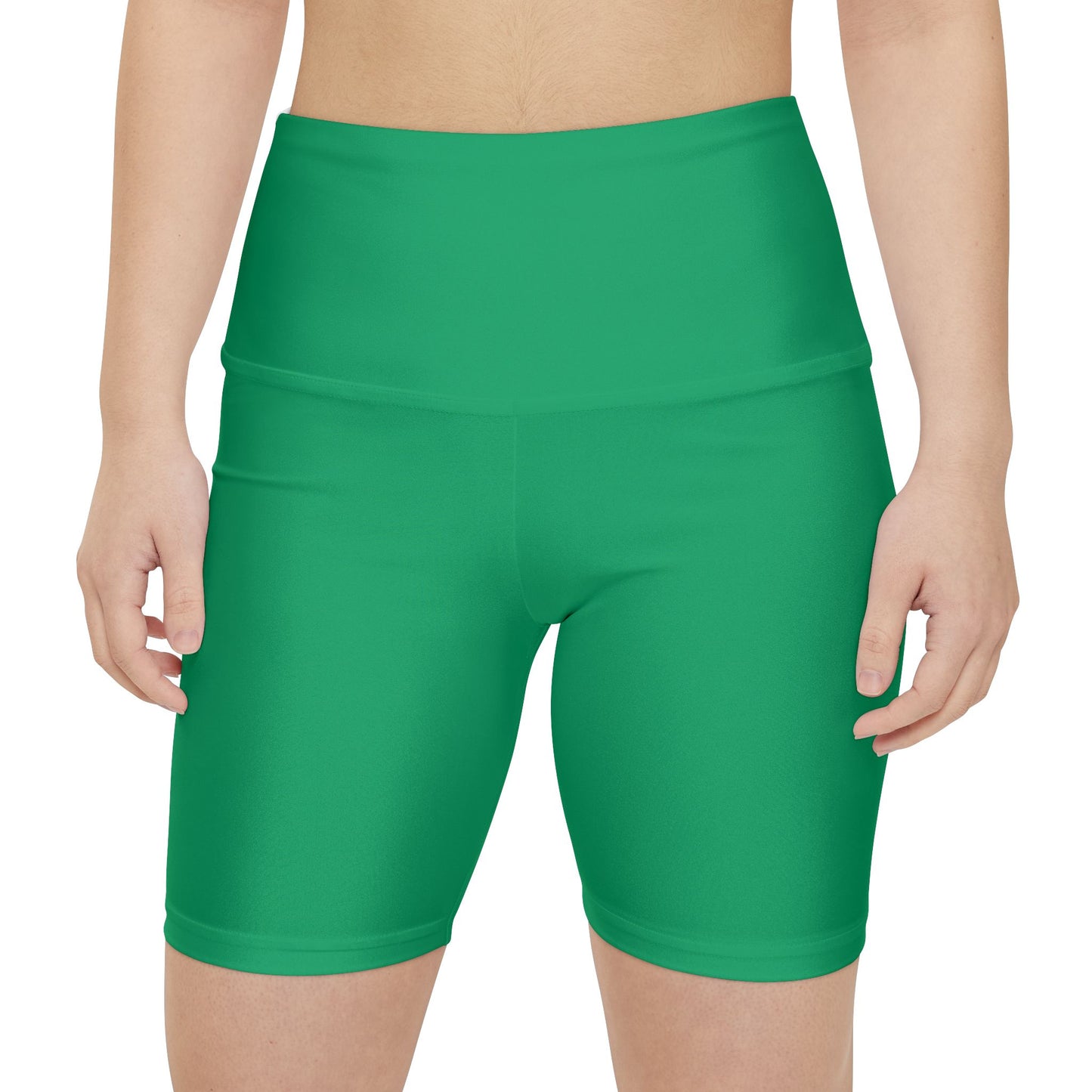 Jungle Green Workout Shorts