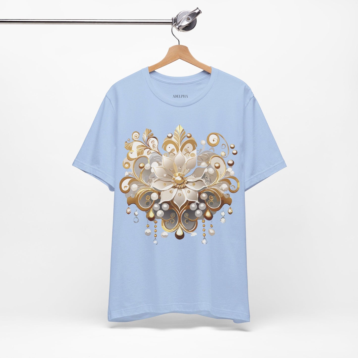 Adelpha Vintage Inspired Graphic Tee Unisex Jersey Short Sleeve Art Design Shirt