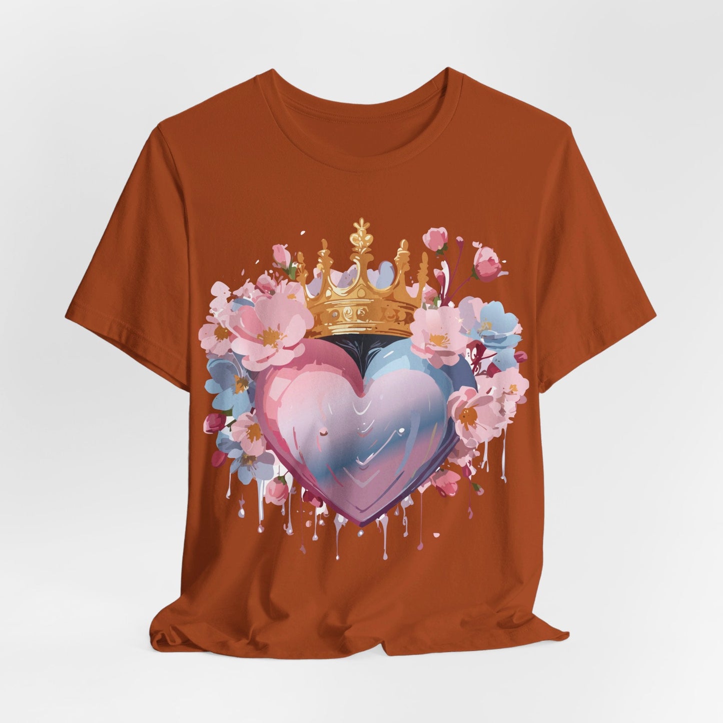 Valentine Graphic Tee Unisex Vintage Inspired Art From Adelpha Premium Jersey Short Sleeve Shirt