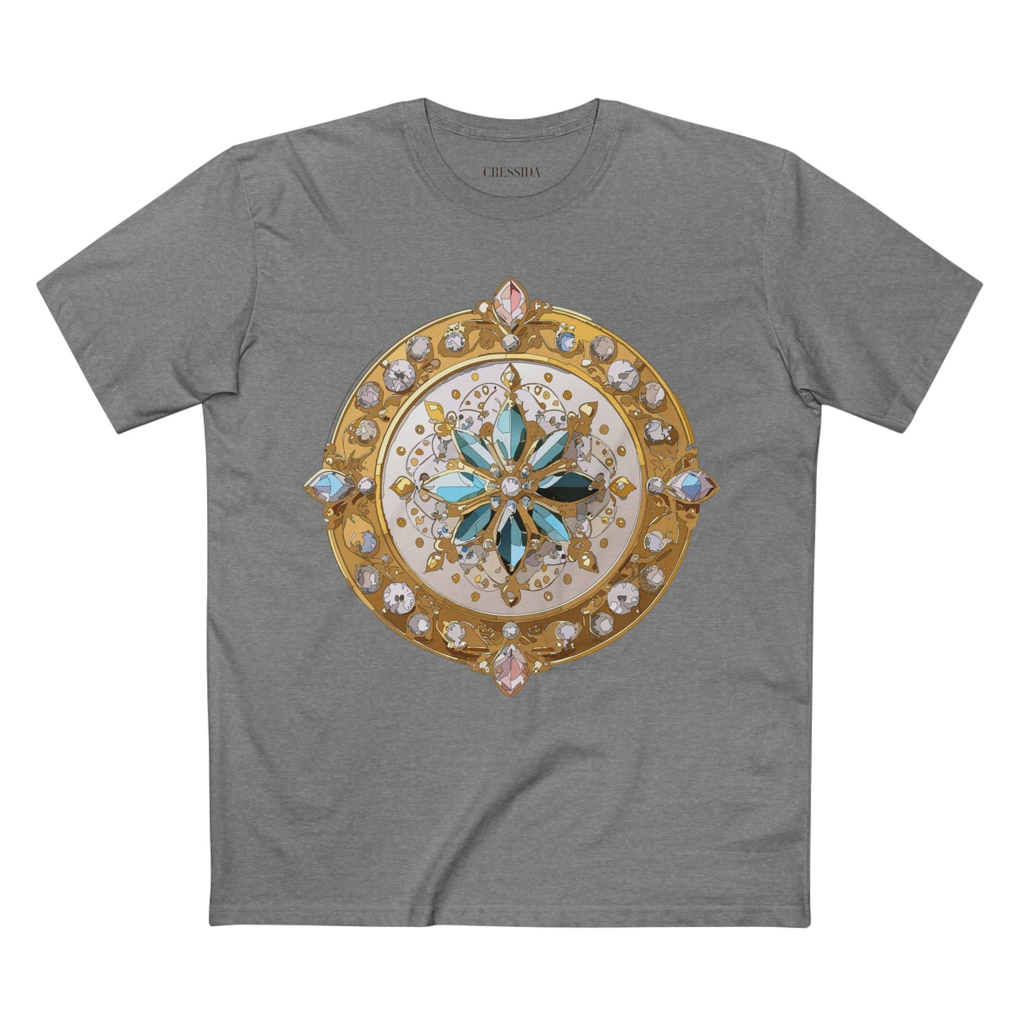 Medallion Graphic T-Shirt Unisex 100 Cotton With Gold Art Design Medal Tee 10