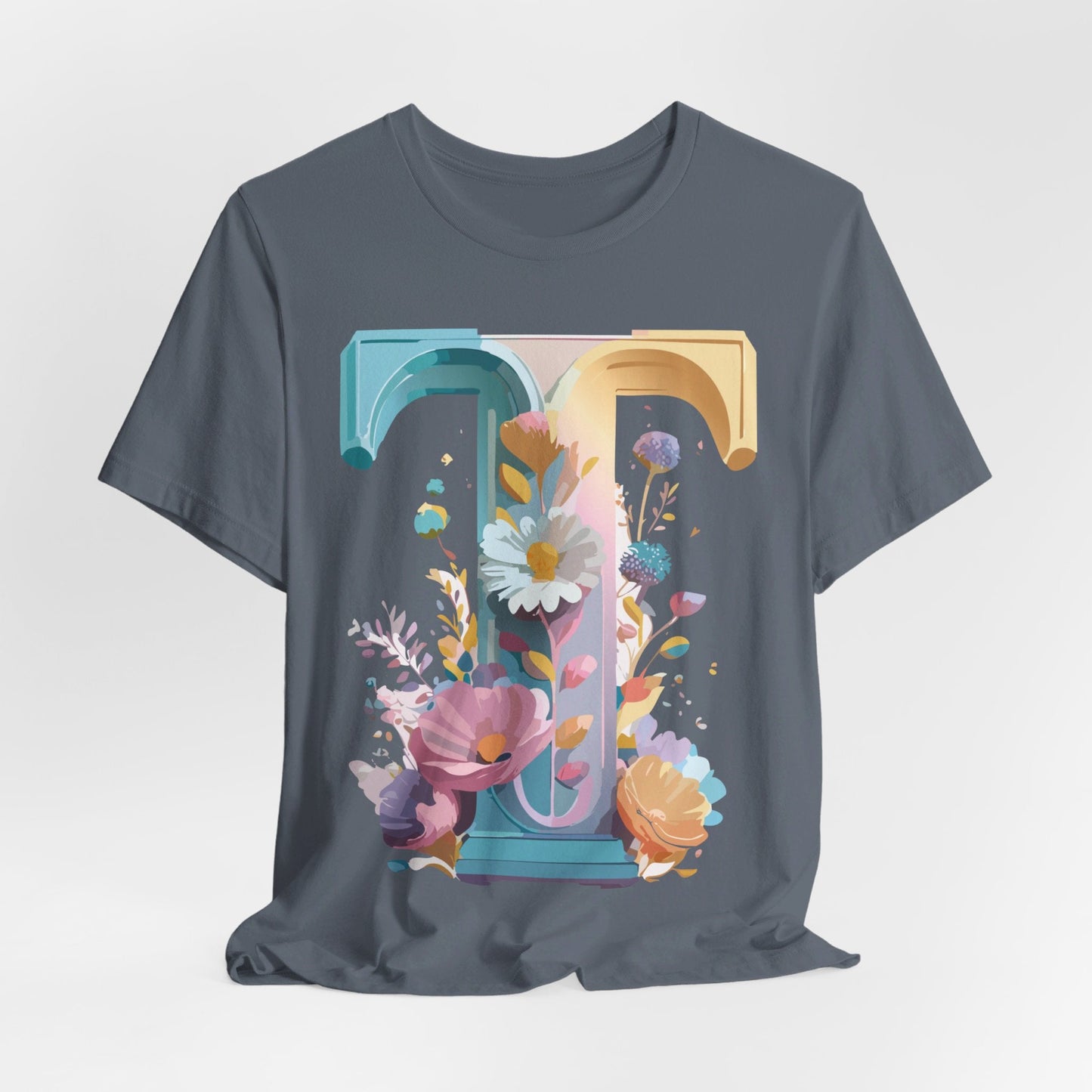 Unisex Graphic T Shirt Letter Shirt Adelpha Vintage Inspired Art Tee Short Sleeve