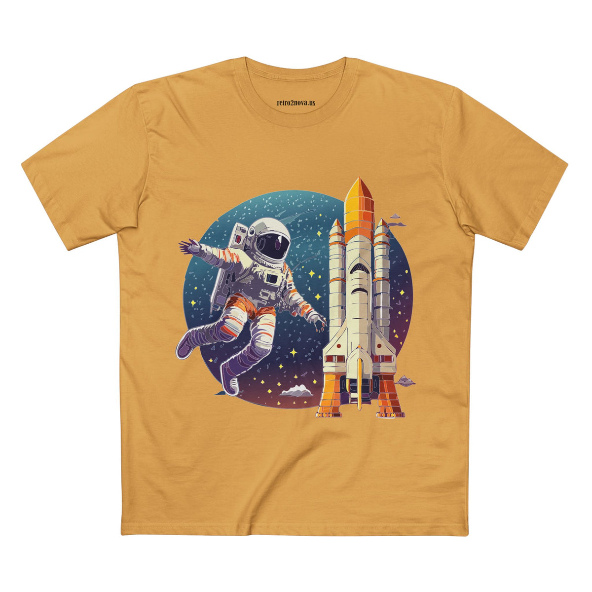 Cosmos Astronaut Graphic Tee Staple Unisex 100 Cotton Tee Shirt - CS-25