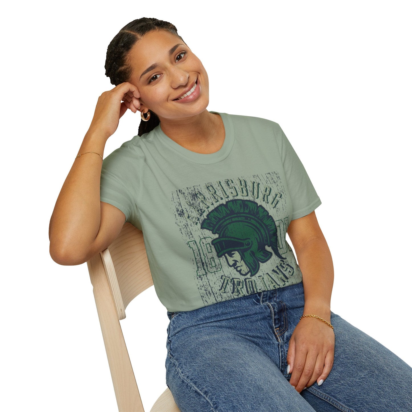 Unisex Gildan Softstyle 64000 Art Design Graphic T Shirt With Artwork Print For Everyday Wear