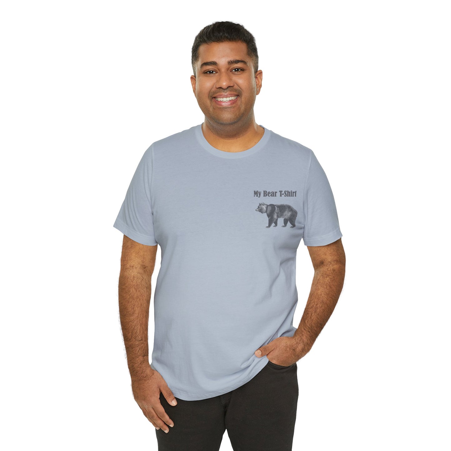 Camiseta unisex de algodón con estampado de animales