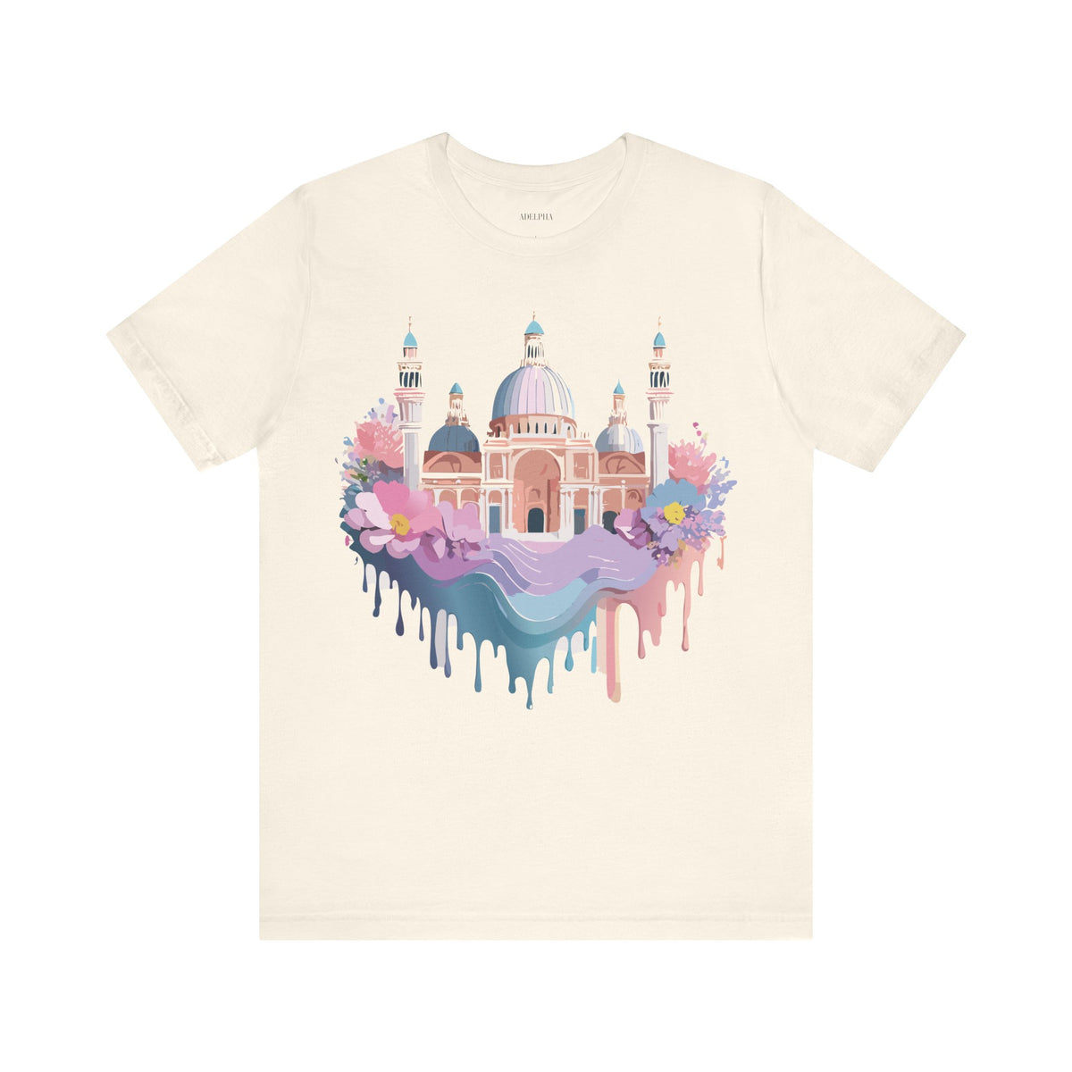 Graphic Unisex Cotton Bella+Canvas Tee Shirt with Venice