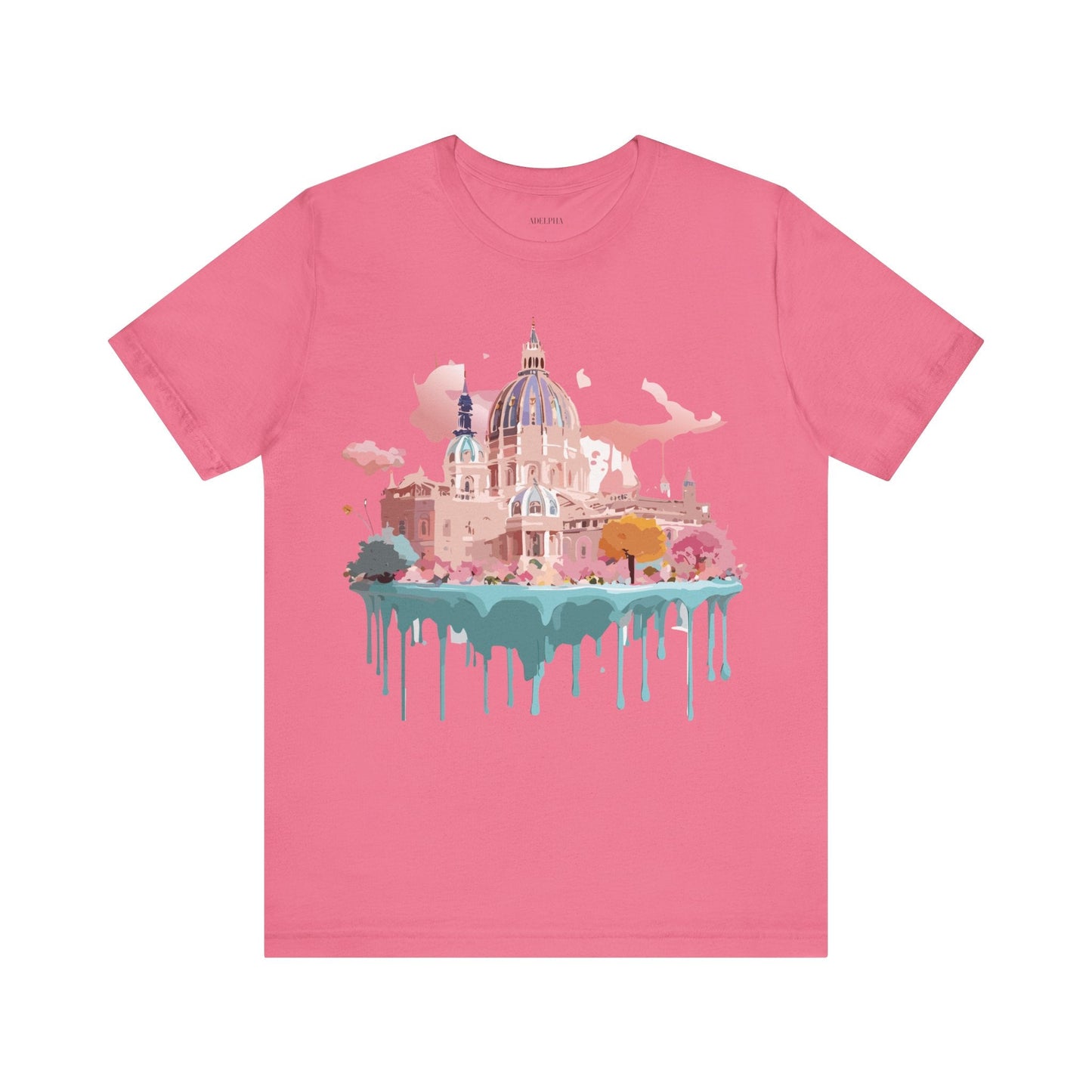 Adelpha Vienna Graphic Tee Unisex Short Sleeve Shirt Vintage Inspired Art Design