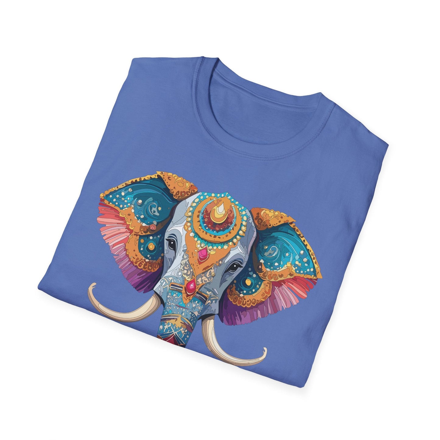 Elephant Shirt Unisex Elephant Tee Softstyle Cotton Gildan 64000 Animal Tee Graphic Elephant Tee