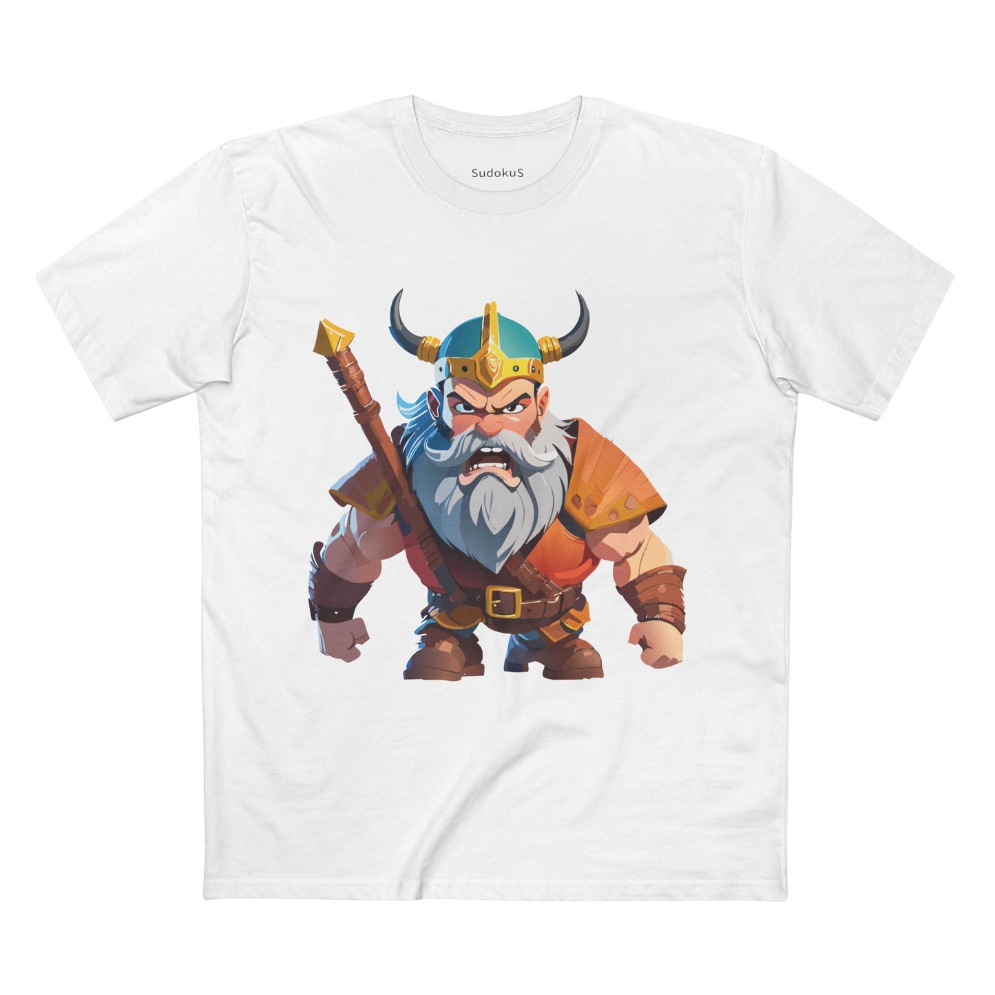 Viking Graphic Unisex 100 Cotton Staple Tee 20