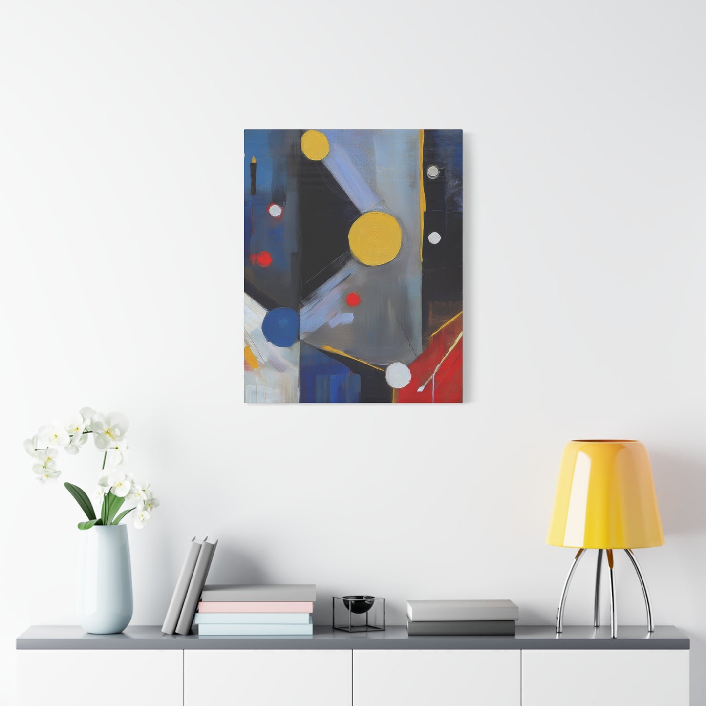Abstract Oil Painting Print Canvas 20x24,20x30,24x30 24x32,24x36,30x40 32x48,36x48,40x60 Pine-Wood Inner Frame ABS-163