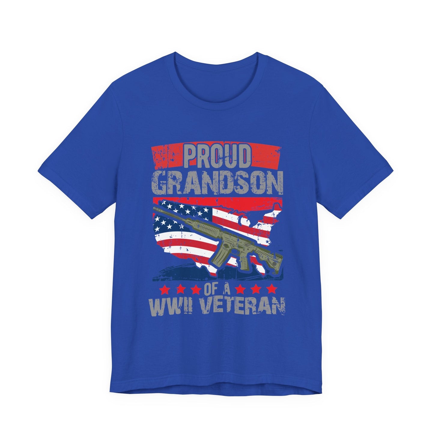 Army Veteran Patriotic Graphic Design Unisex Cotton T-Shirt v16