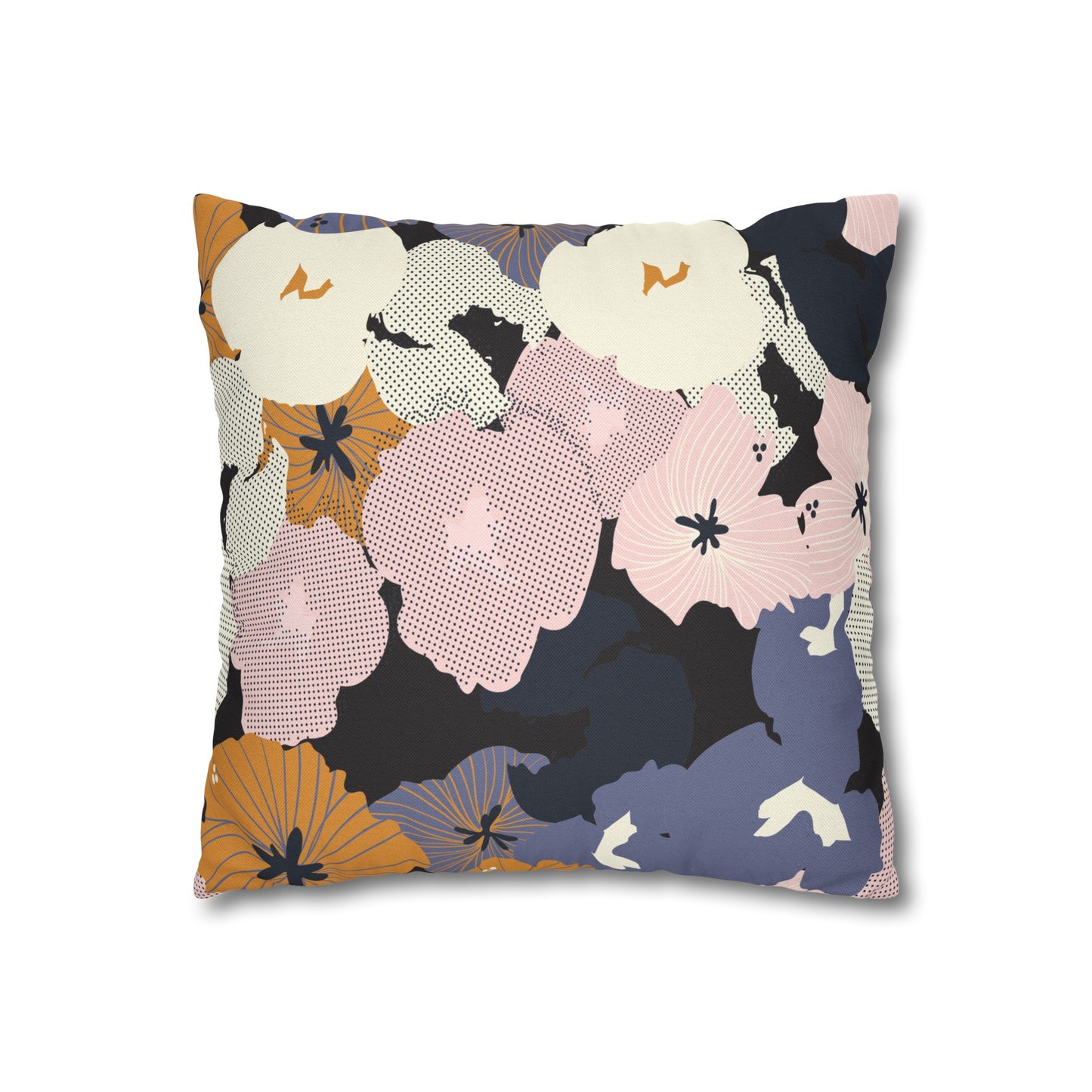 Floral Poly Pillowcase