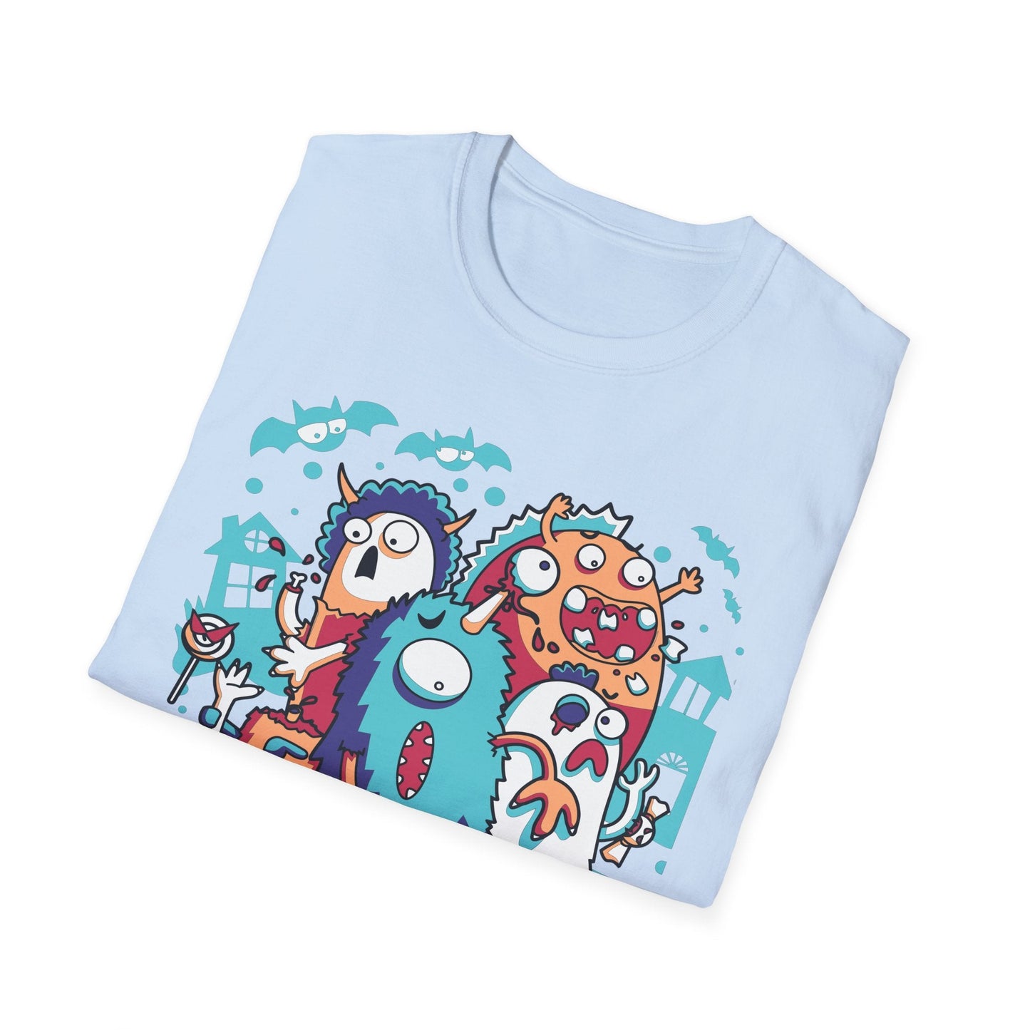 Cartoon T Shirt Animation Tee Funny Graphic Unisex Softstyle 100 Percent Ring Spun Cotton Tee
