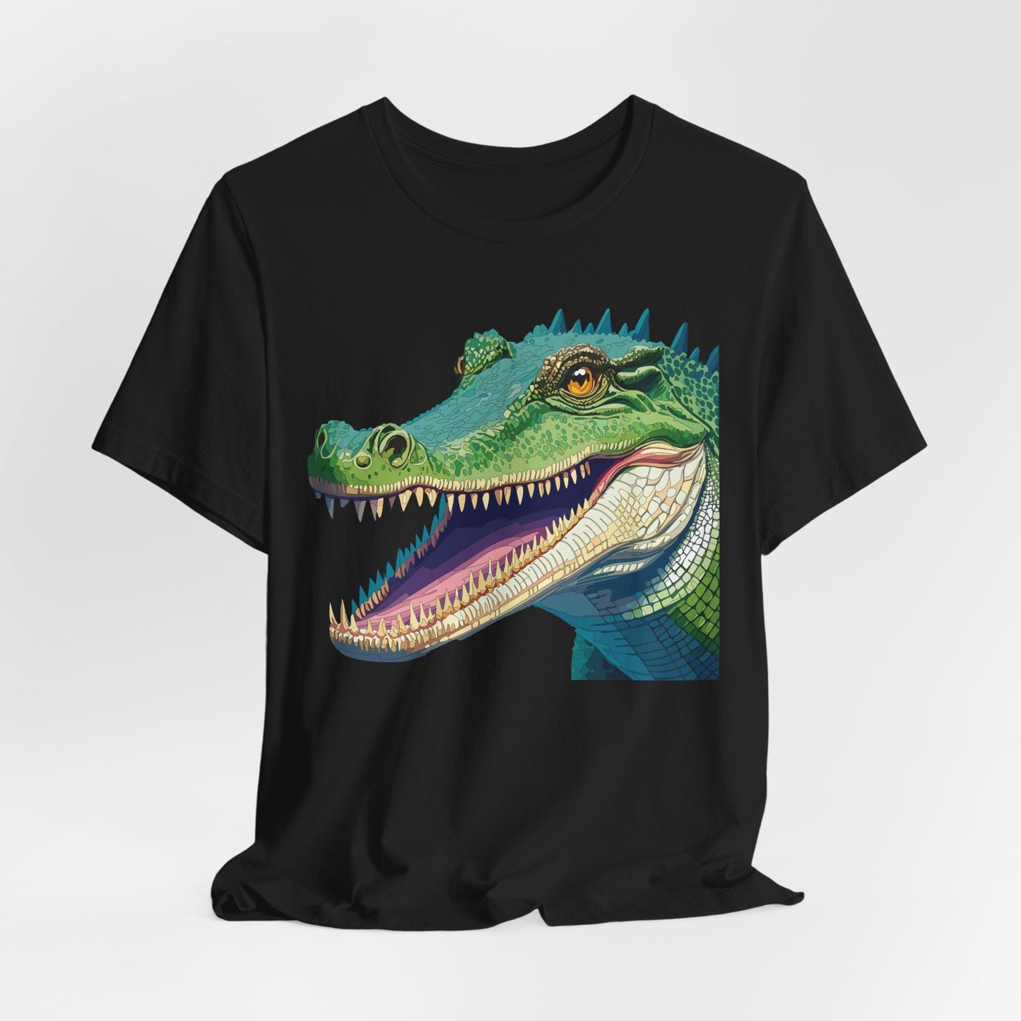 Unisex Animal Tee Shirt With Animals Art Design Wild Animals Jersey Short Sleeve