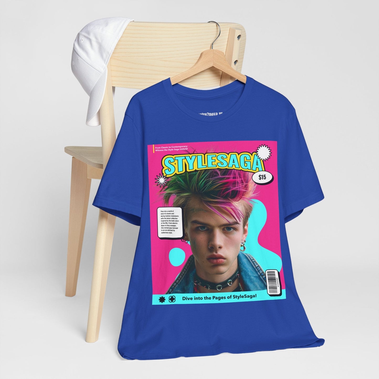 Magazine Cover Shirt Unisex Jersey Short Sleeve Tee Lightweight 4.2 Oz