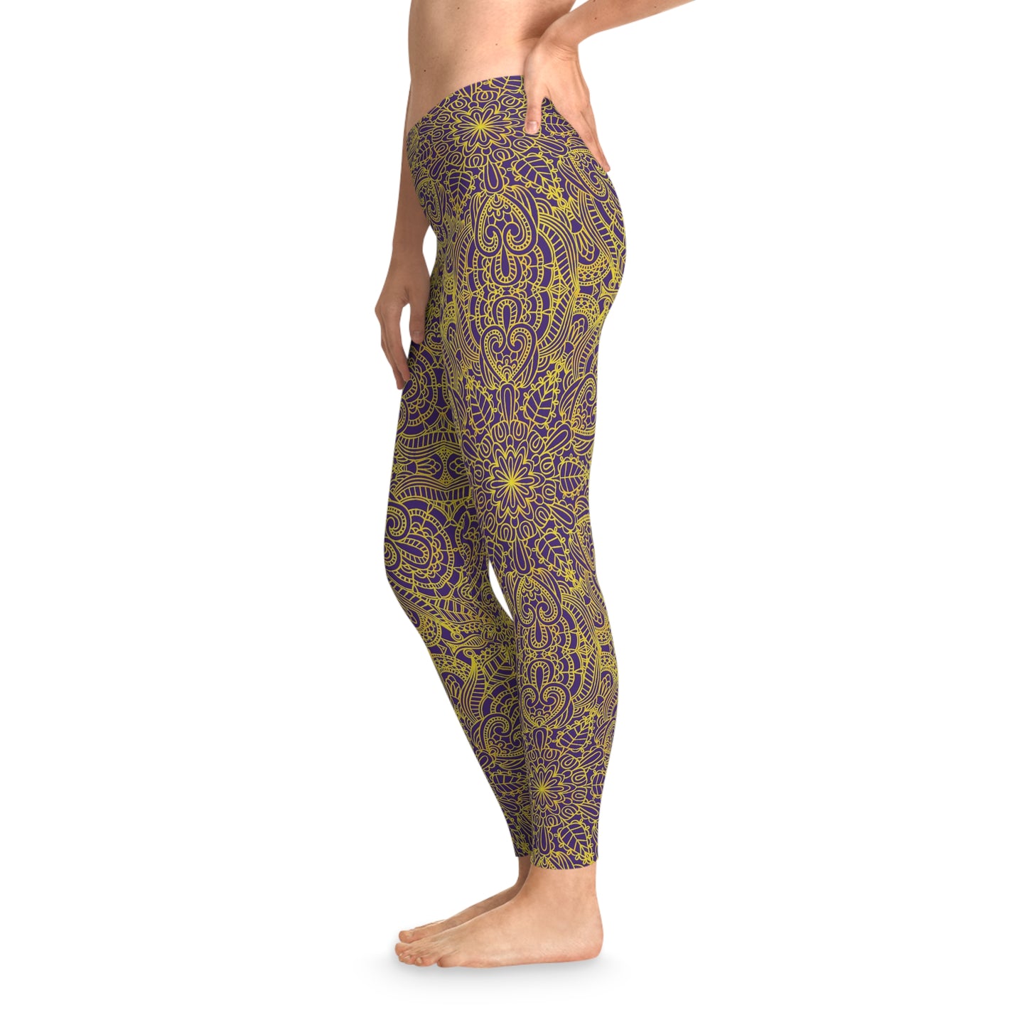 Leggings con estampado tradicional