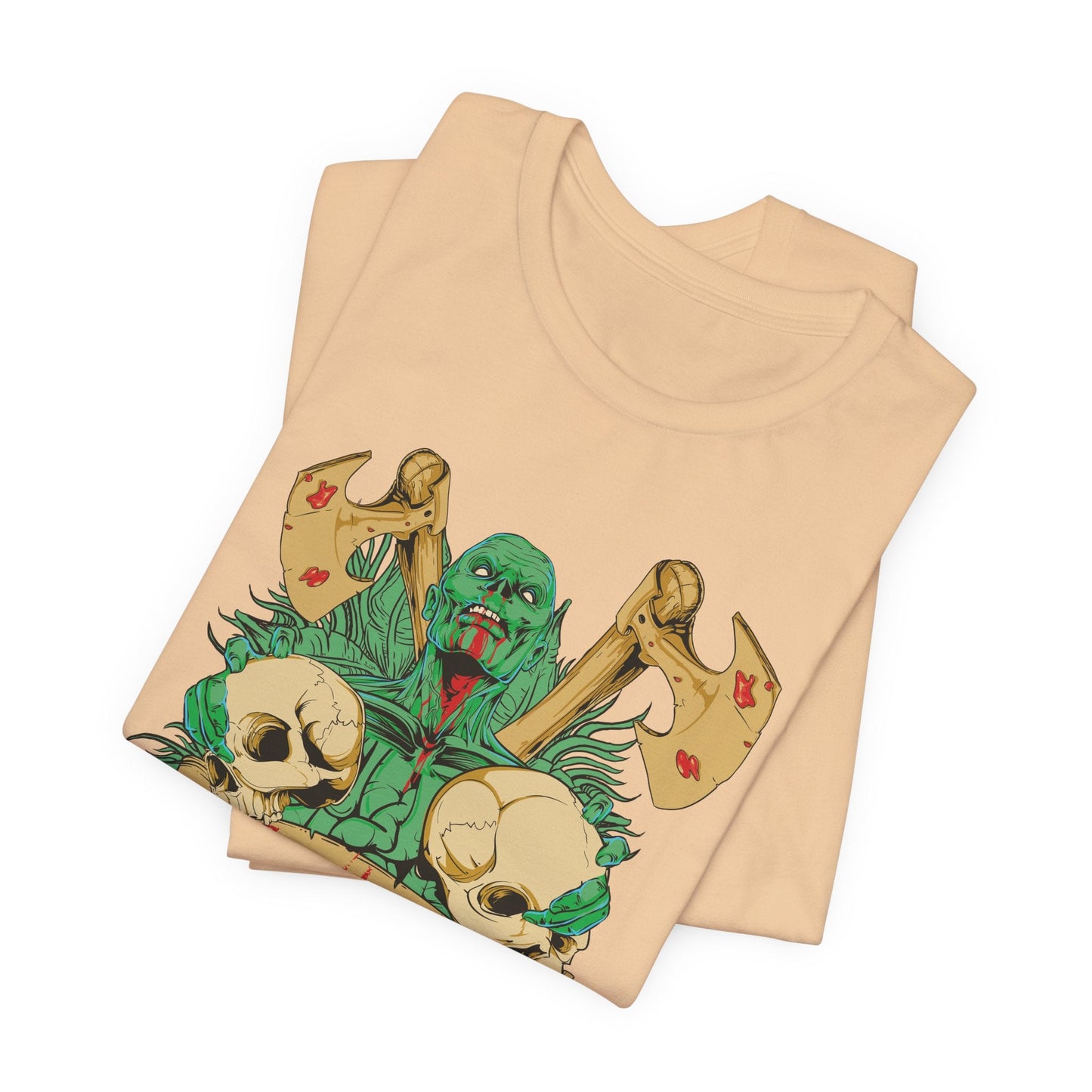 Cthulhu Skull Axes Testimony Tee Lovecraft Horror Mythos Shirt Art-42