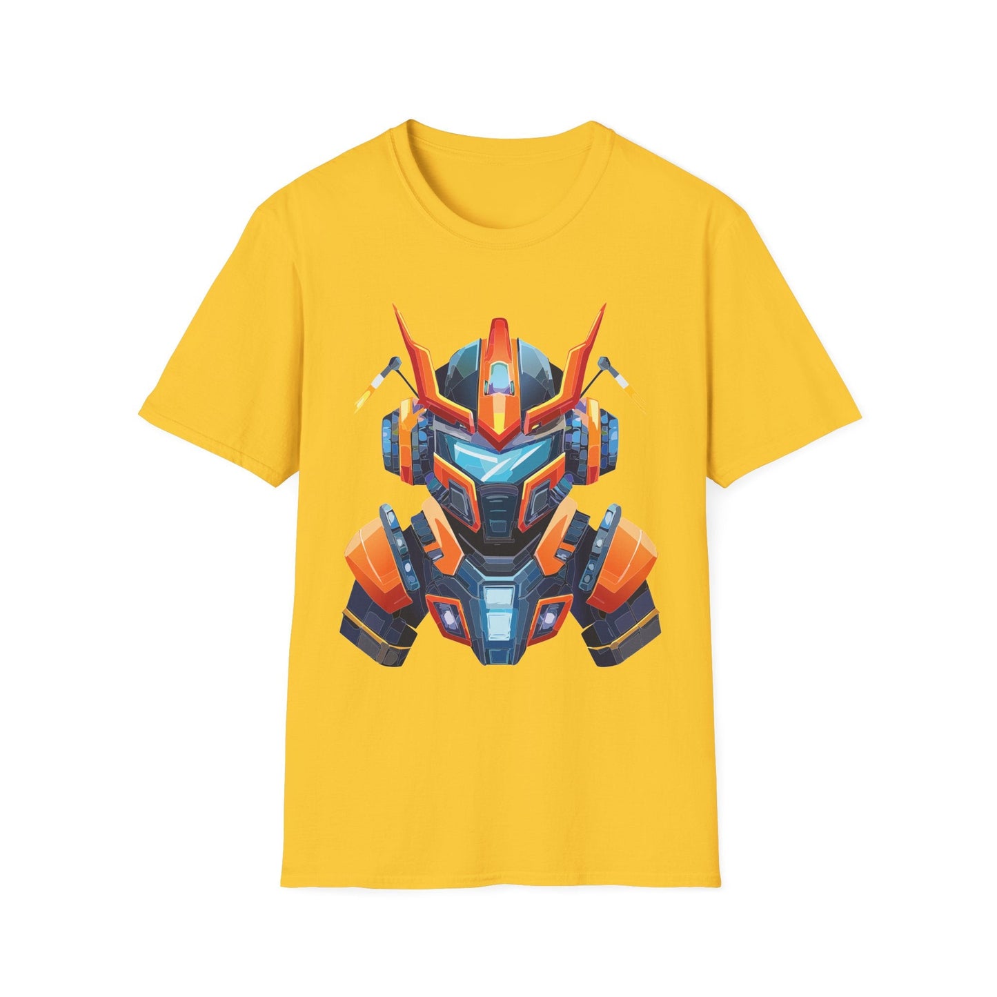 Cyborg Tee Unisex Robot Shirt Terminator Style 100 Percent Ring Spun Cotton Short Sleeve