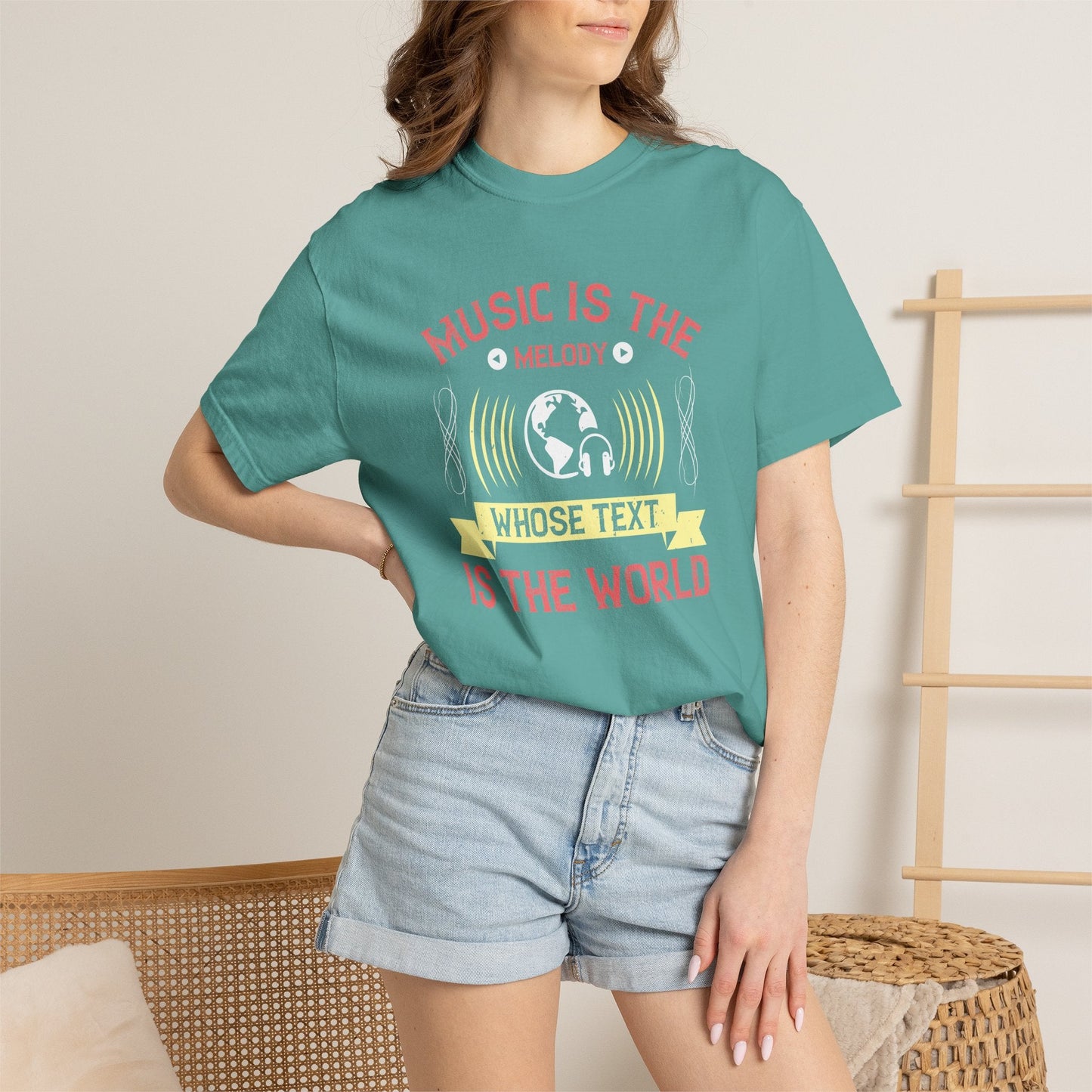 Music Graphic Design Unisex Cotton T-shirt m33