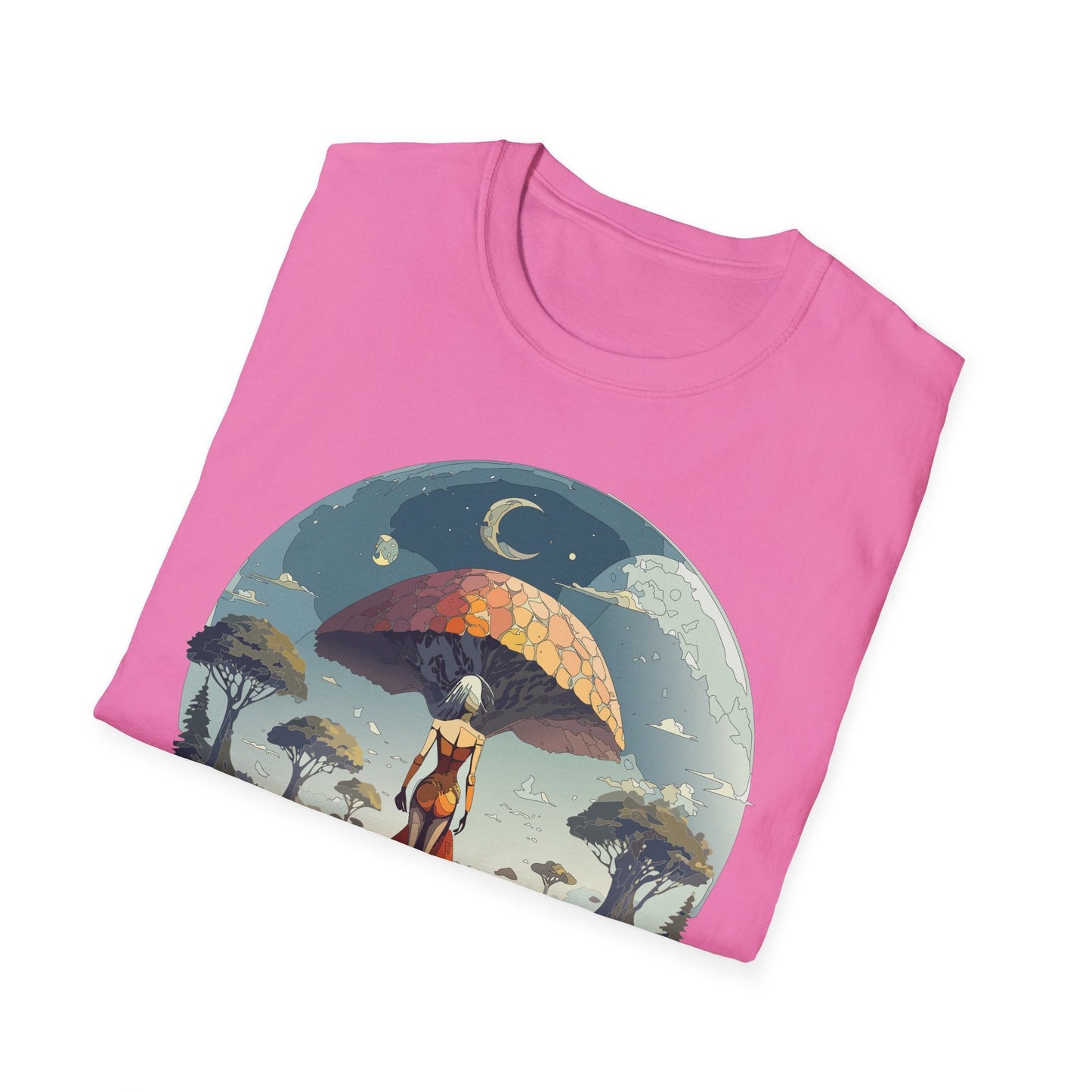 Womens Graphic T Shirts Art Design Shirt Softstyle Casual Tee 64000 Gildan Ring Spun Cotton