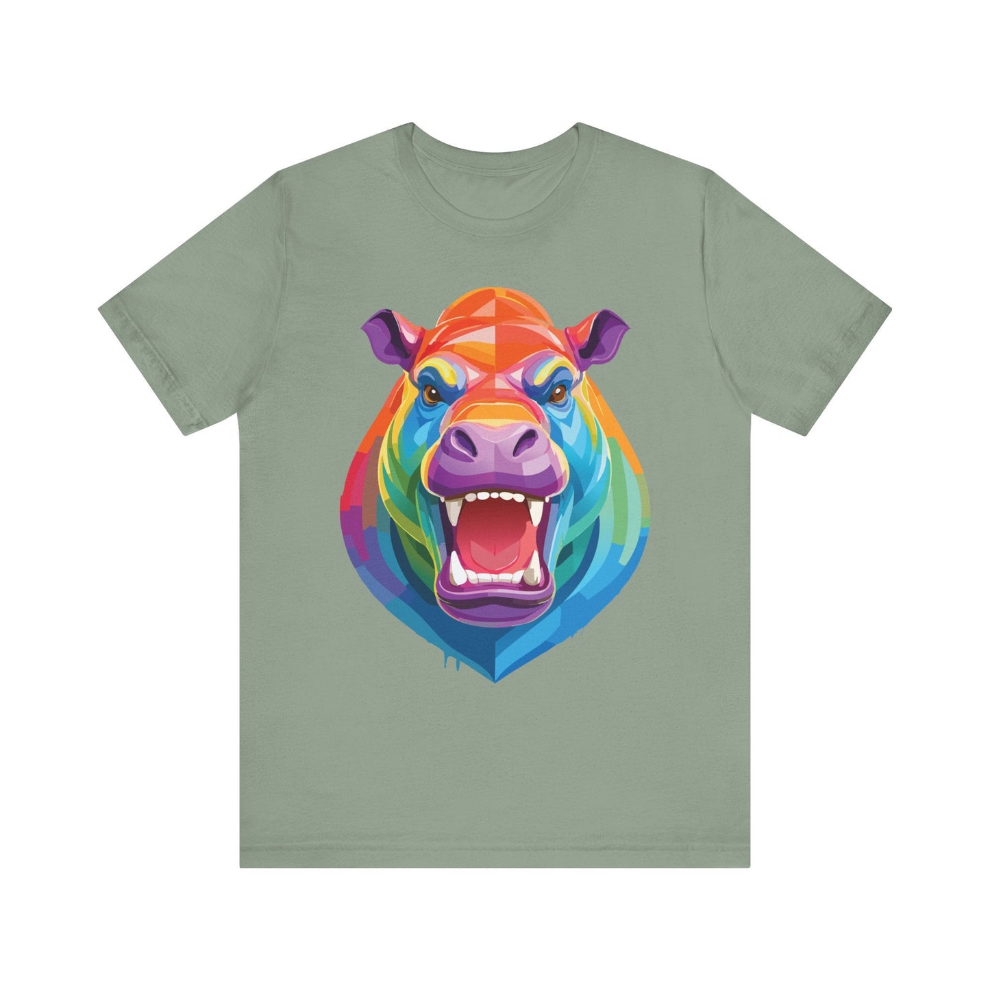 Unisex Animal Shirt with Animals Graphic Tee Art Design Wild Animals Shirt Tee for Everyone