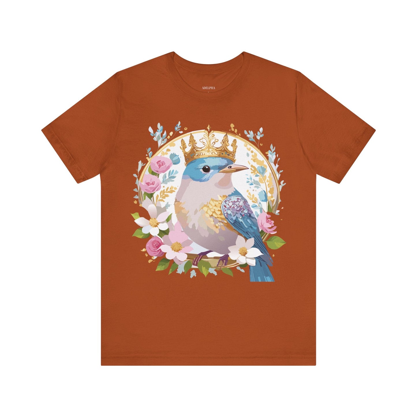 Adelpha Medallion Graphic Tee Unisex Jersey Short Sleeve Vintage Inspired Artwork