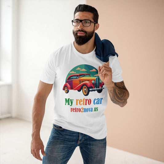 Retro Vintage Car Graphic Unisex 100 Cotton Tee 28