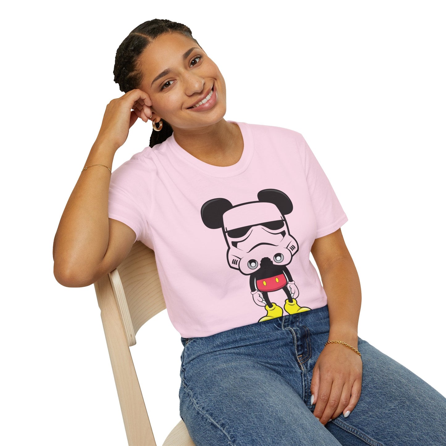 Cartoon T Shirt Animation Tee Funny Unisex Gildan Softstyle 64000 100 Percent Ring Spun Cotton