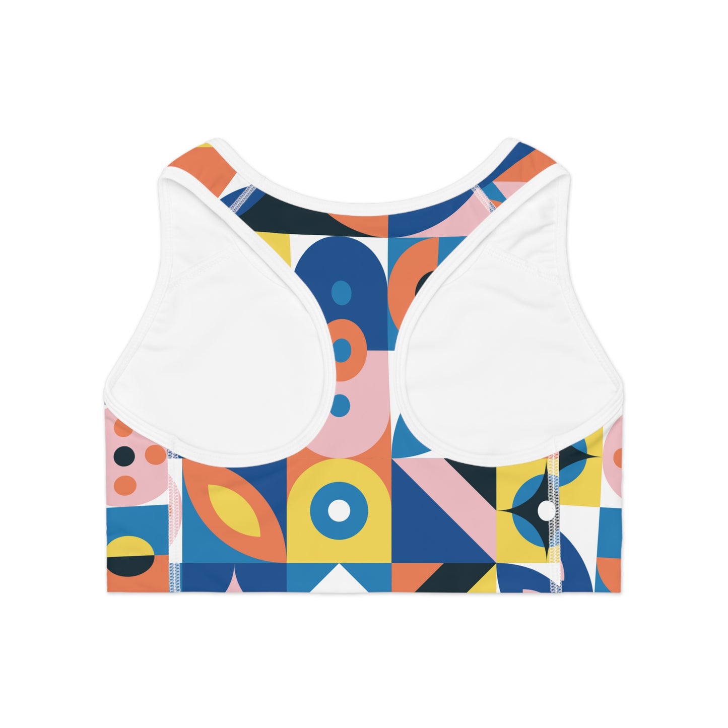 Sports Bra with Abstract prints