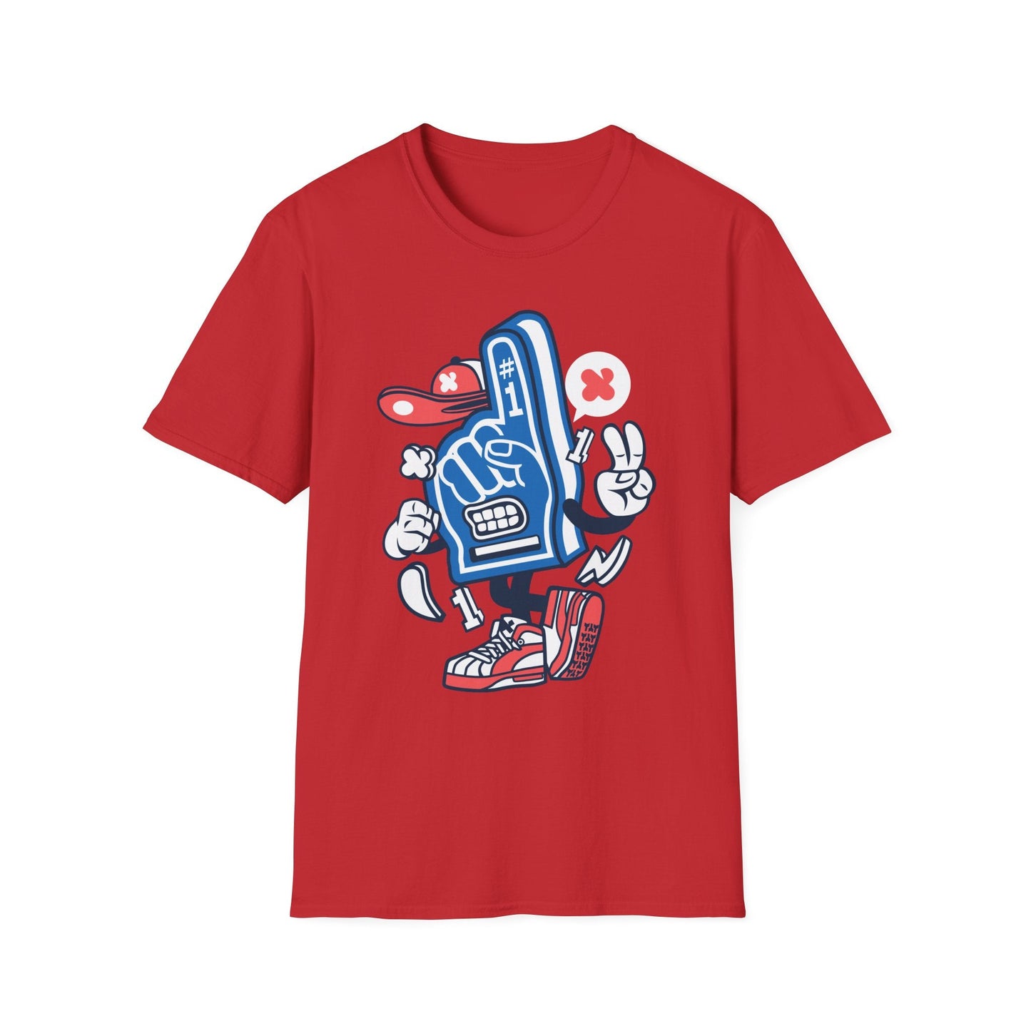 Cartoon T Shirt Animation Tee Unisex Funny Tee Gildan Softstyle 64000 100 Percent Ring Spun Cotton