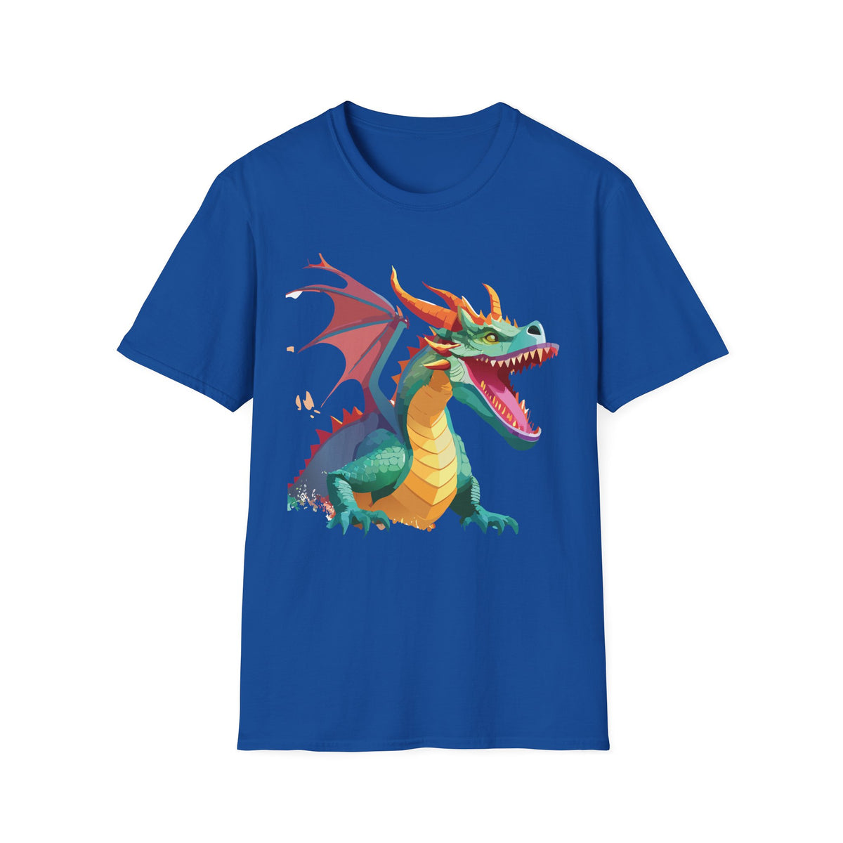 Dragon Graphic Tee Gildan Unisex 100 Cotton Tee Shirt with Animals m12