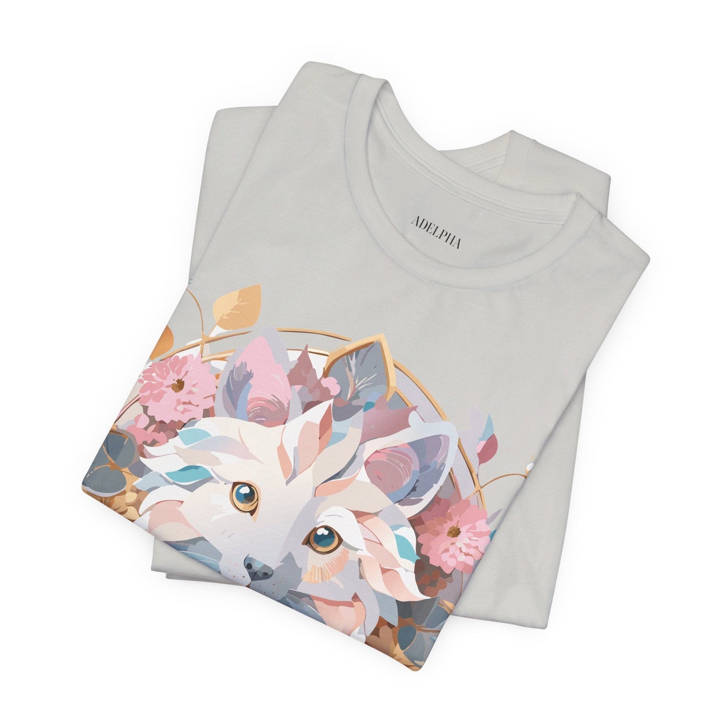 Medallion Graphic Unisex 100 Cotton Vintage Animal Medal Artwork Tee 90