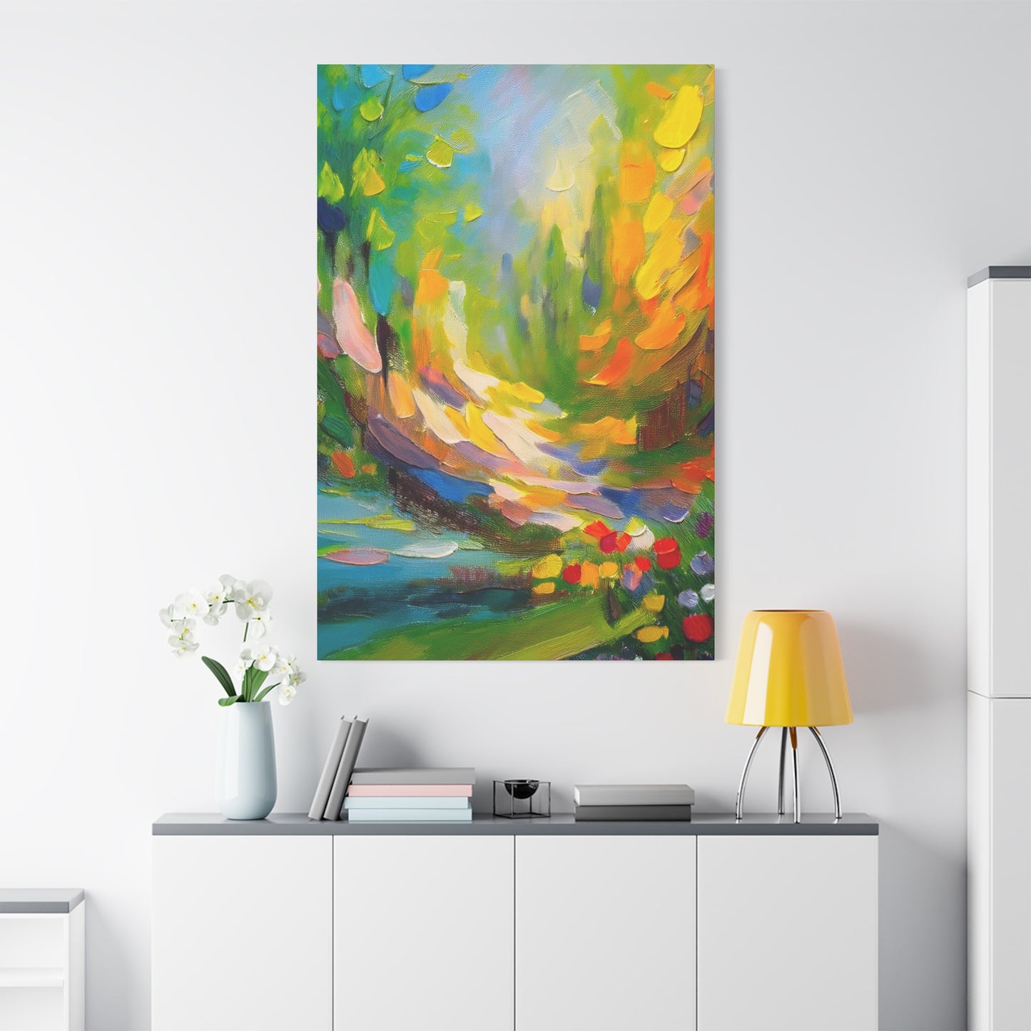 Abstract Oil Painting Print Canvas 20x24,20x30,24x30 24x32,24x36,30x40 32x48,36x48,40x60 Pine-Wood Inner Frame ABS-120