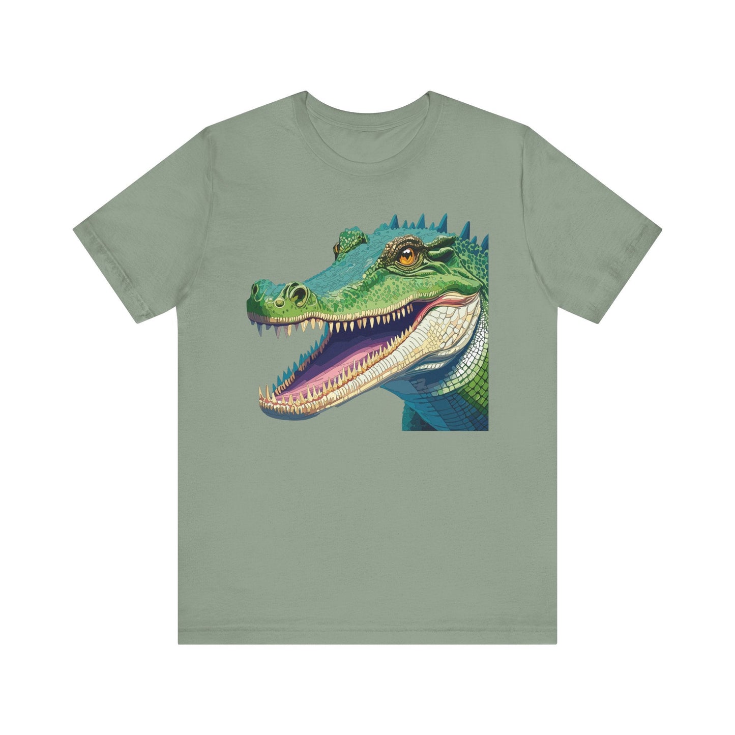 Unisex Animal Tee Shirt With Animals Art Design Wild Animals Jersey Short Sleeve