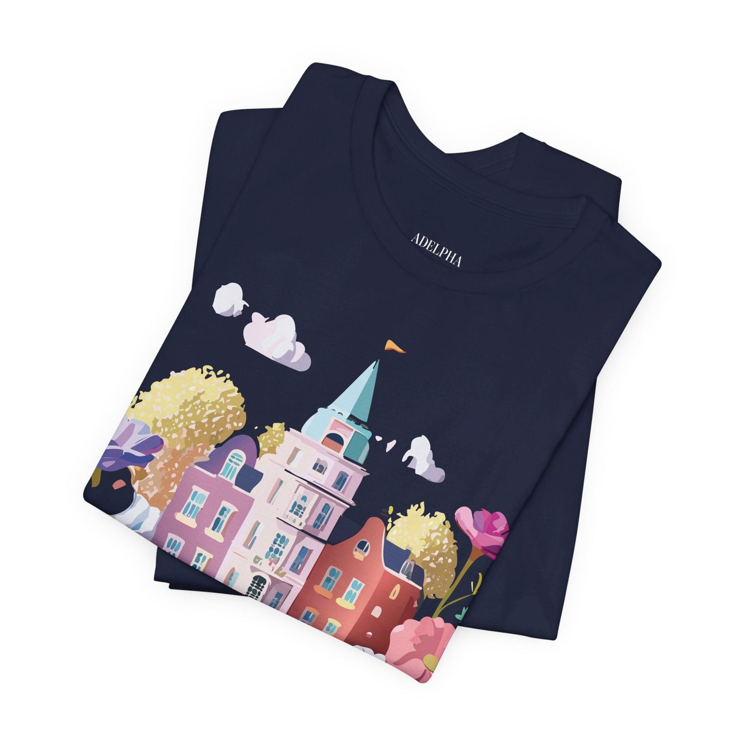 Amsterdam Tourist Shirt Unisex Graphic Tee Vintage Inspired Artwork Art Design By Adelpha