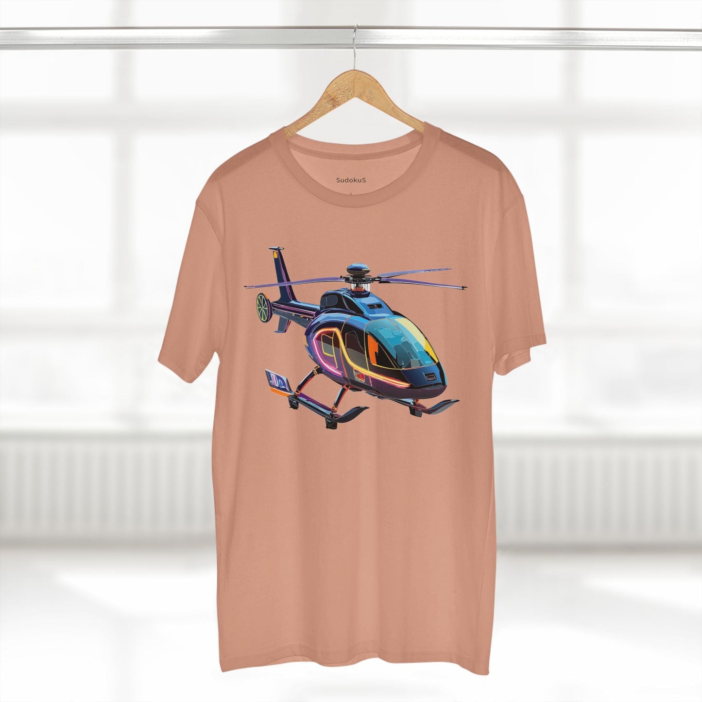 Chopper Graphic Unisex 100 Cotton Staple Tee 16