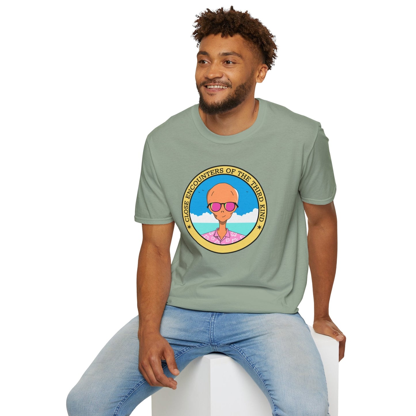 Funny T Shirts UFO Tees Funny Aliens Shirt  7