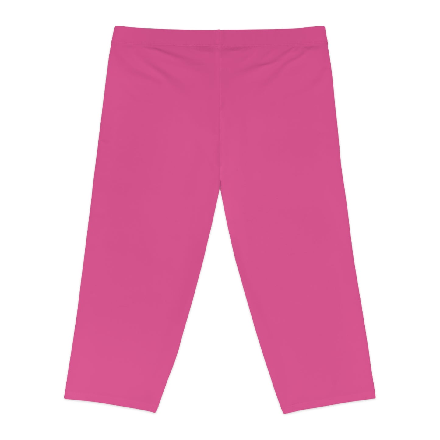 Pink Color Capri Leggings, Pink Capri Leggings 1