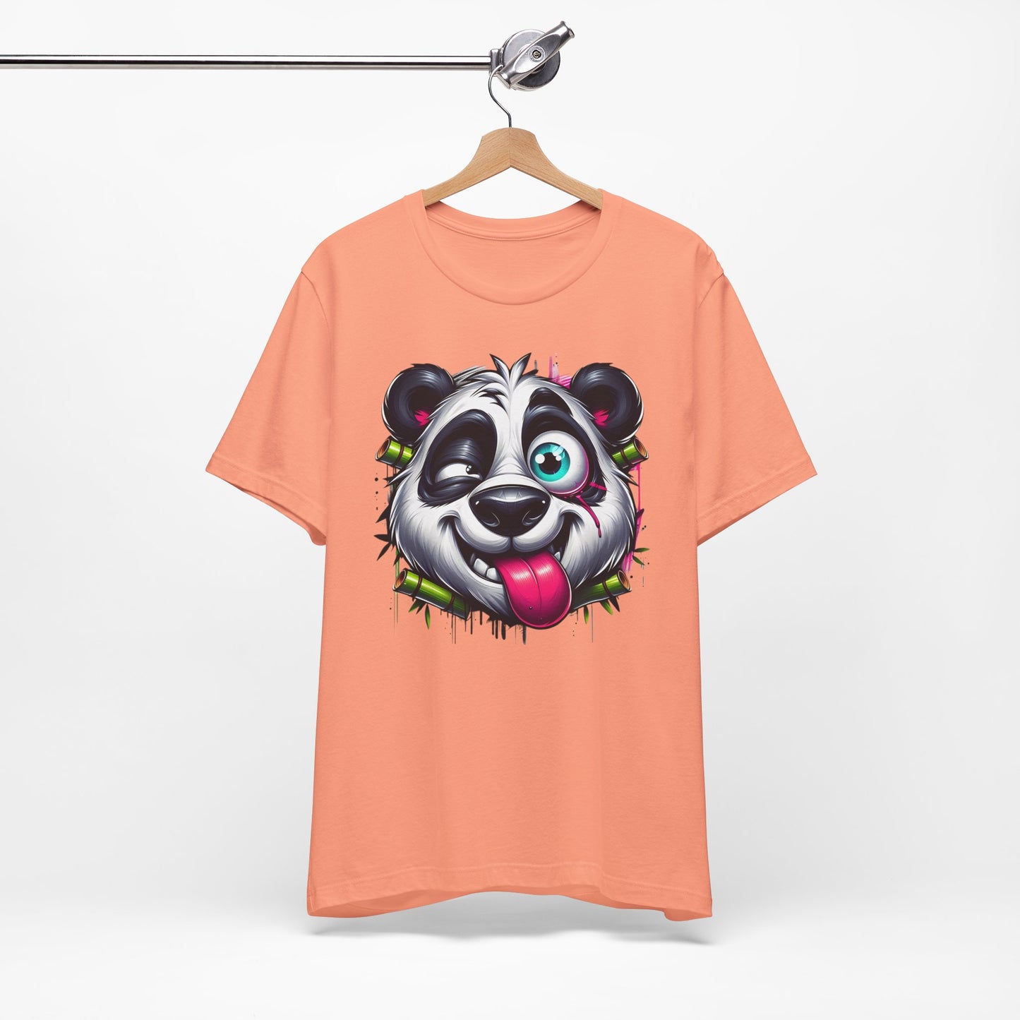 DiDi Panda Shirt, Funny Animal T-Shirt, Cartoon Top, Funny Panda Tee Shirt, Animal Tees, Art Design T-Shirt, Graphic Tee