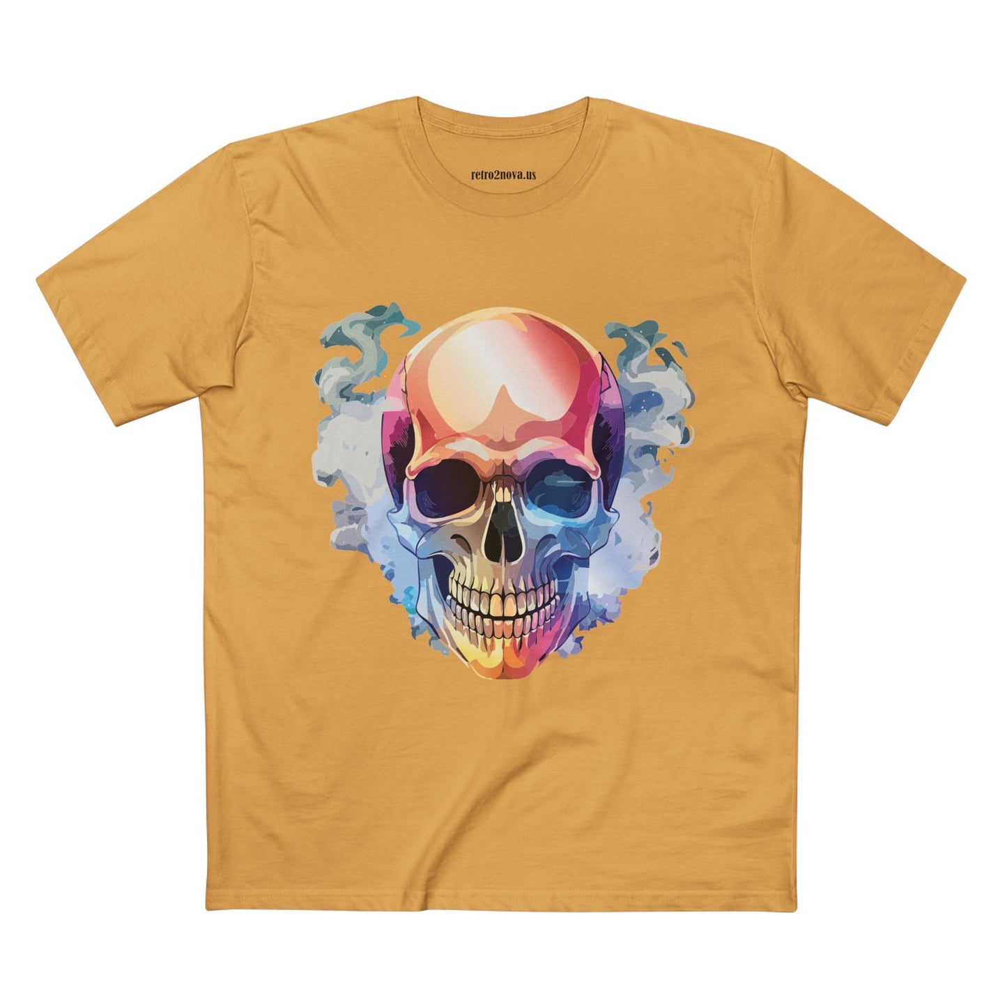 Skull Shirt Skeleton Art Tee Unisex Premium Cotton Retro2Nova From Art Collection