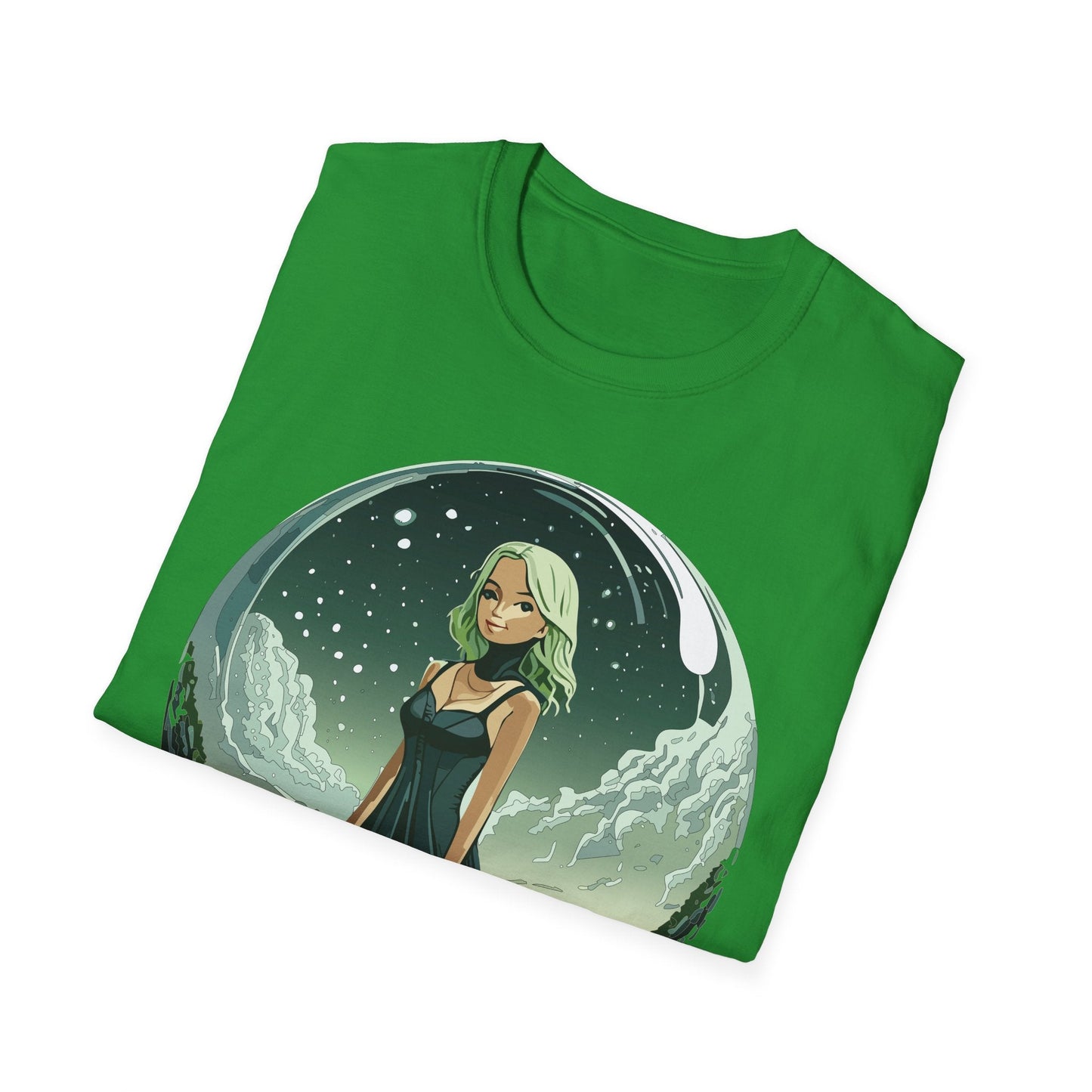 Womens Graphic T Shirt Art Design Tee Ladies Short Sleeve Softstyle 64000 Cotton Ring Spun