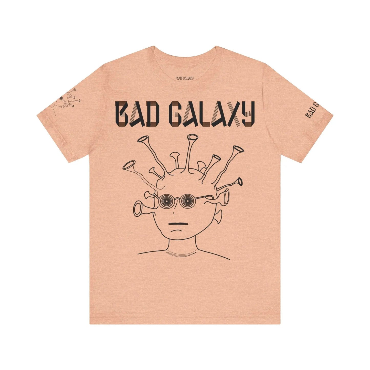 Alien Tee Shirt From Bad Galaxy Made To Order 100 Percent Cotton With Eco Friendly Inks